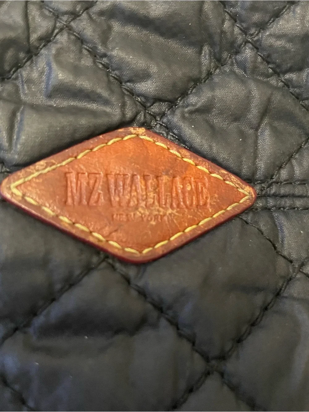 MZ Wallace Metro Quilted Black Tote medium